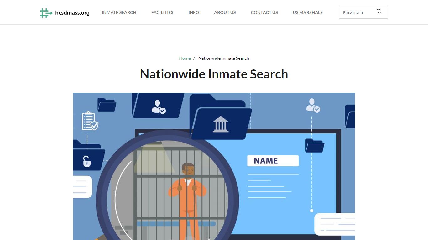 Nationwide Inmate Search - Hampden County